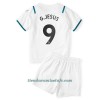 Conjunto (Camiseta+Pantalón Corto) Manchester City Gabriel Jesus 9 Segunda Equipación 2021/22 - Niño